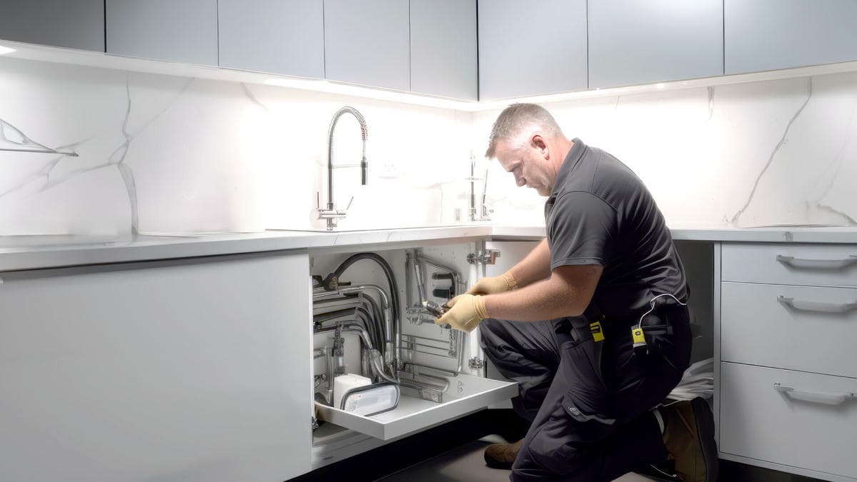 Menderes Lavabo WC Açma ekipmanlı çalışma