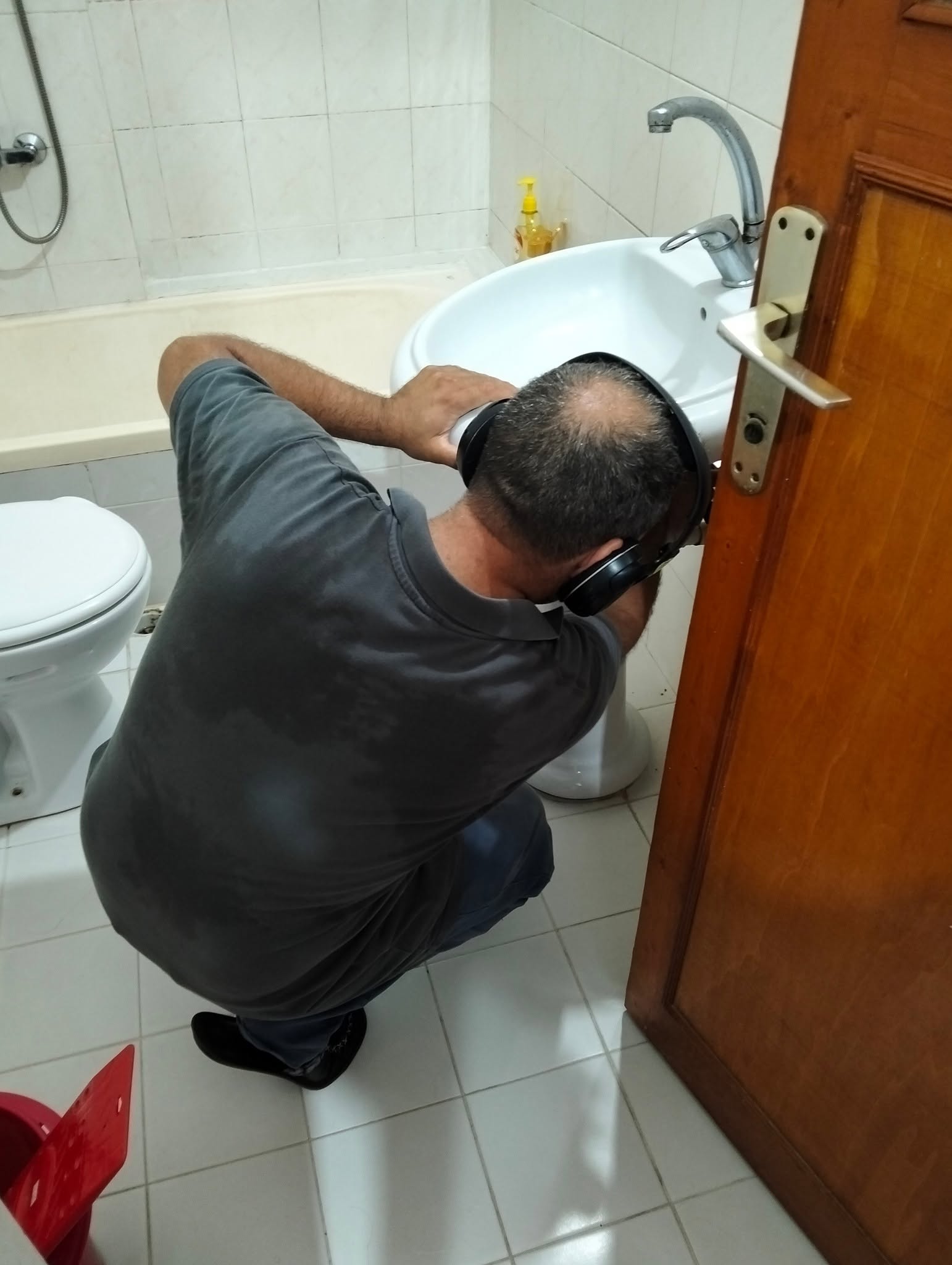 Çeşme Lavabo WC Açma çalışma aşaması 0