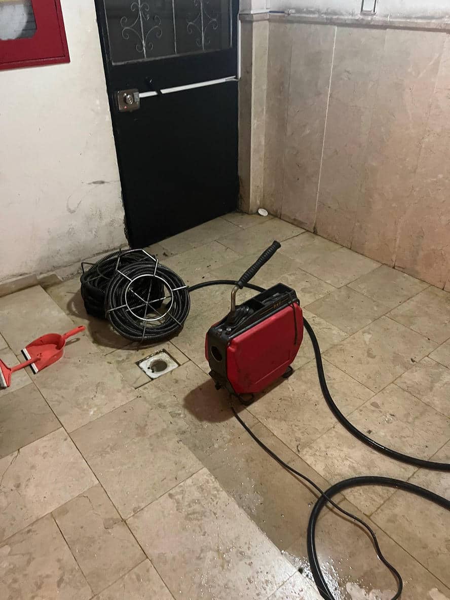 Duş Gideri Su Kaçağı çalışma aşaması 2